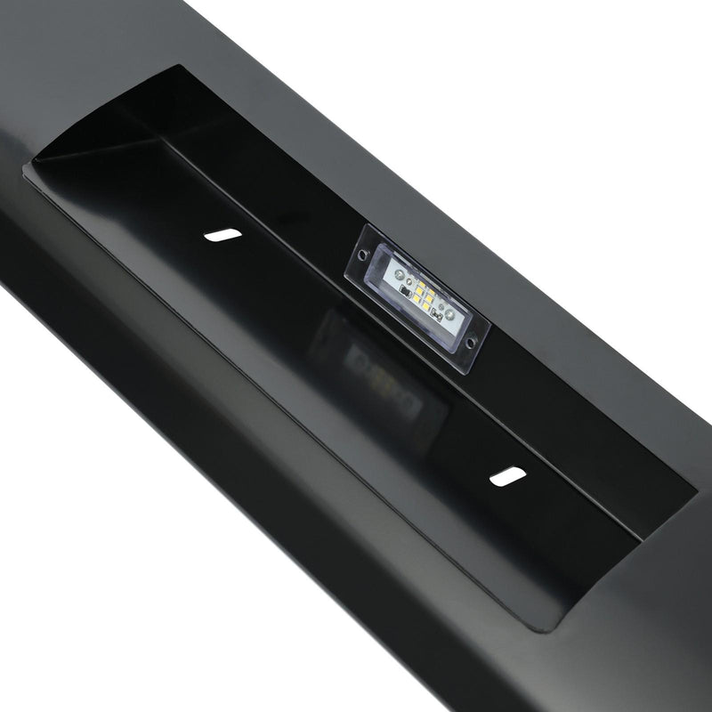 DURAFORCE For Toyota Tacoma 1995-2004 Rear Bumper Roll Pan w/LED License Plate Light