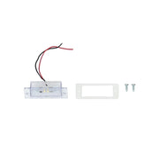 DURAFORCE For Toyota Tacoma 1995-2004 Rear Bumper Roll Pan w/LED License Plate Light