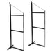 DURAFORCE 18"x60" Steel Cargo Shipping Container Shelving Shelf Bracket Powder Coated 2PCS