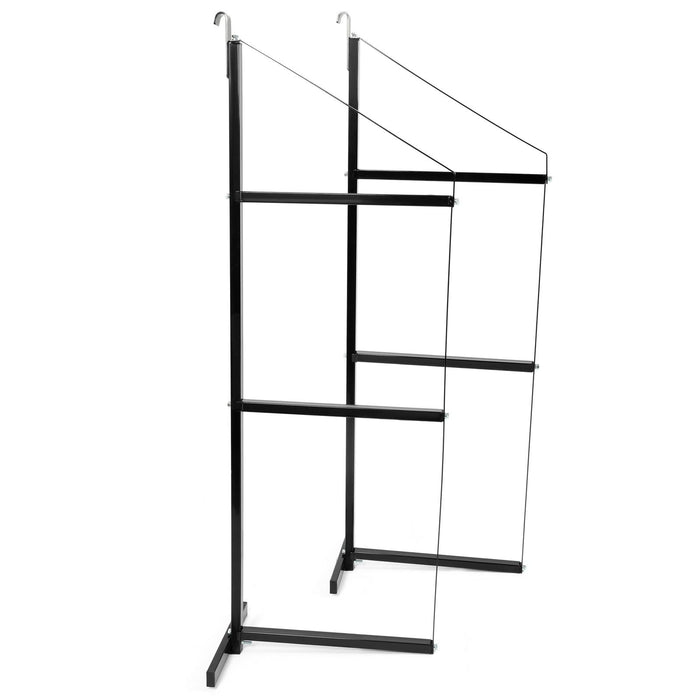 DURAFORCE 18"x60" Steel Cargo Shipping Container Shelving Shelf Bracket Powder Coated 2PCS