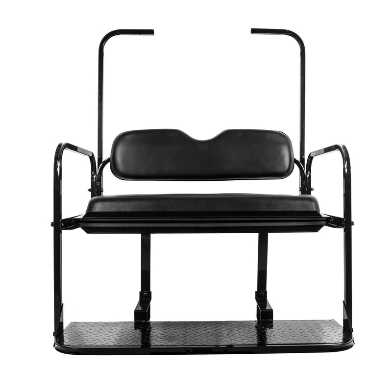 DURAFORCE For EZGO TXT 1995+ Models Golf Cart Flip Folding Rear Seat Cushions Pad