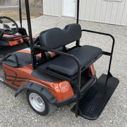 DURAFORCE For EZGO TXT 1995+ Models Golf Cart Flip Folding Rear Seat Cushions Pad