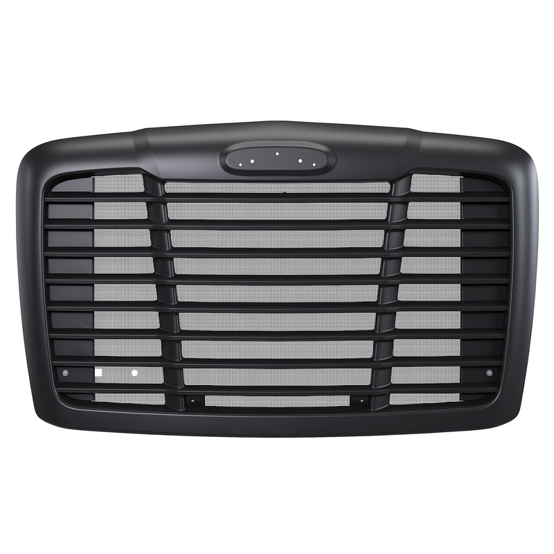 DURAFORCE Fit Freightliner Cascadia 08-2017 Black Hood Grille With Bug Screen #A1715624002