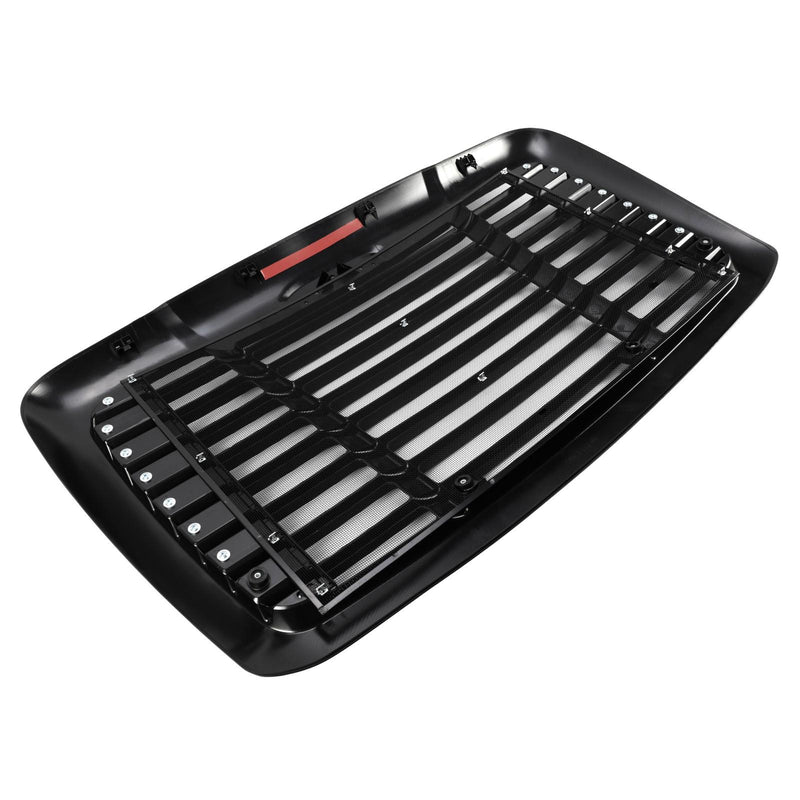 DURAFORCE Fit Freightliner Cascadia 08-2017 Black Hood Grille With Bug Screen #A1715624002