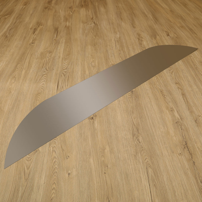DURAFORCE Trailer Fender Back Steel For 9 x 72 Tandem Axle Weld-on Teardrop Fender