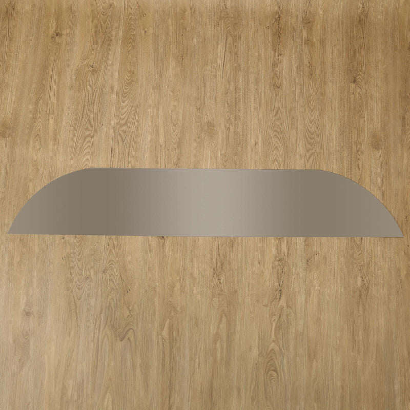 DURAFORCE Trailer Fender Back Steel For 9 x 72 Tandem Axle Weld-on Teardrop Fender