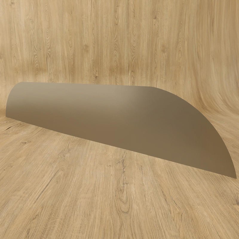 DURAFORCE Trailer Fender Back Steel For 9 x 72 Tandem Axle Weld-on Teardrop Fender