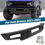 DURAFORCE Front Bumper W/D-ring Mounts Fit For Ford Bronco 2021-2023 Off-Road Full Width