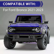 DURAFORCE Front Bumper W/D-ring Mounts Fit For Ford Bronco 2021-2023 Off-Road Full Width