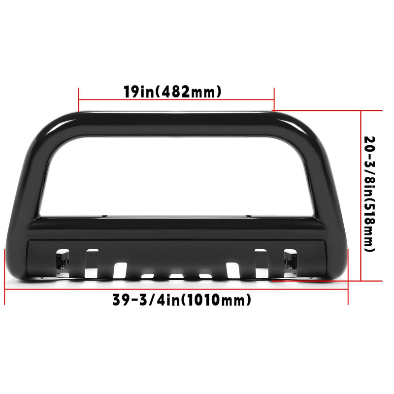 DURAFORCE Fit for 2015-2022 Jeep Renegade Bumper Bull Bar Skid Plate Power Coated Steel