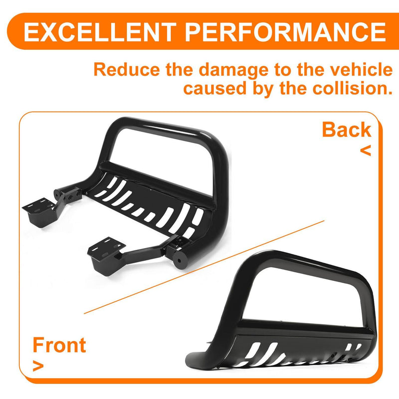 DURAFORCE Fit for 2015-2022 Jeep Renegade Bumper Bull Bar Skid Plate Power Coated Steel