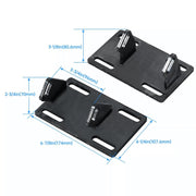 DURAFORCE Motor Swap Mount Brackets Adapter Plates Kit For C10 LS Engine LS1 LS2 LQ4