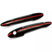 DURAFORCE Left+Right Glossy Black Door Handle Covers For MINI Cooper R50 R52 R53 R55 R56