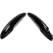 DURAFORCE Left+Right Glossy Black Door Handle Covers For MINI Cooper R50 R52 R53 R55 R56
