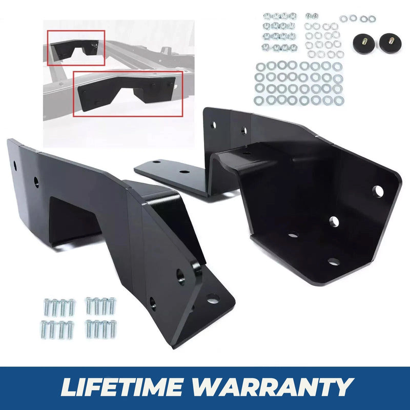 DURAFORCE Bolt In C Notch Kit Rear Frame for Chevy C10 63-72 GMC C1500 Pickup 67-72