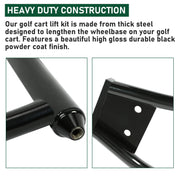 DURAFORCE Golf Cart 6" Double A-Arm Lift Kit For Club Car Precedent Elec Gas Models 2004+