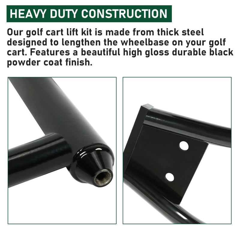 DURAFORCE Golf Cart 6" Double A-Arm Lift Kit For Club Car Precedent Elec Gas Models 2004+