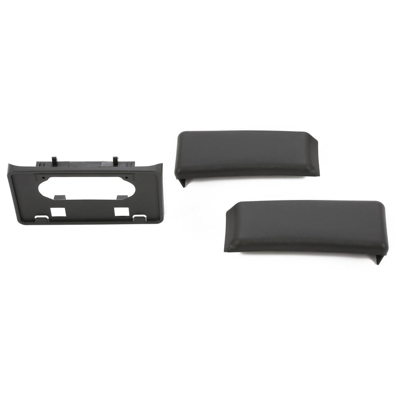 DURAFORCE 3PCS For Ford F150 09-14 Front Bumper Guards Pads+License Plate Mounting Bracket