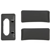 DURAFORCE 3PCS For Ford F150 09-14 Front Bumper Guards Pads+License Plate Mounting Bracket