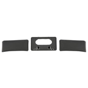 DURAFORCE 3PCS For Ford F150 09-14 Front Bumper Guards Pads+License Plate Mounting Bracket