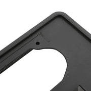 DURAFORCE 3PCS For Ford F150 09-14 Front Bumper Guards Pads+License Plate Mounting Bracket