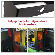 DURAFORCE Brush Light Guards #BLV10400 For John Deere JD 1023 1025R 1026R 2025R Pair