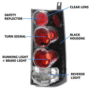 DURAFORCE Tail Lights Lamps For GMC Savana/Chevrolet Express 1500 2500 3500 1996-2002