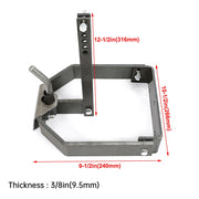 DURAFORCE Anti-rust Tractor Rear Sleeve Receiver 3 Point Hitch For Cub Cadet Lawn Mower