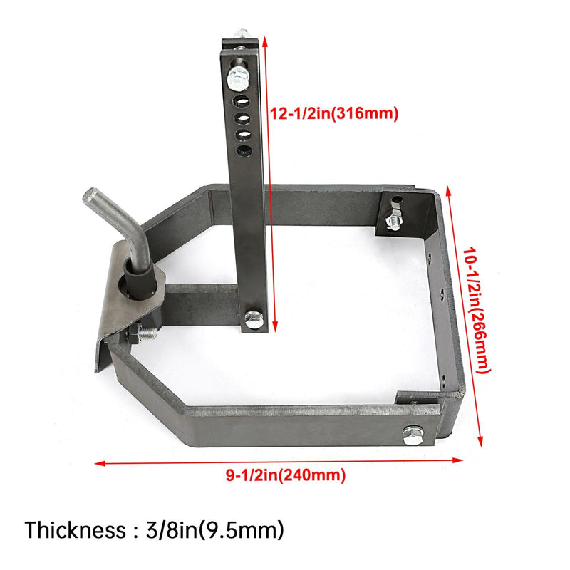 DURAFORCE Anti-rust Tractor Rear Sleeve Receiver 3 Point Hitch For Cub Cadet Lawn Mower