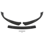 DURAFORCE FOR TESLA MODEL S 2016-2020 STP-STYLE CARBON FIBER LOOK FRONT BUMPER LIP SPOILER