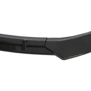 DURAFORCE FOR TESLA MODEL S 2016-2020 STP-STYLE CARBON FIBER LOOK FRONT BUMPER LIP SPOILER