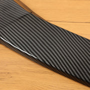 DURAFORCE FOR TESLA MODEL S 2016-2020 STP-STYLE CARBON FIBER LOOK FRONT BUMPER LIP SPOILER