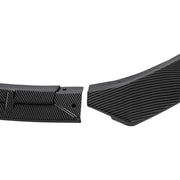 DURAFORCE FOR TESLA MODEL S 2016-2020 STP-STYLE CARBON FIBER LOOK FRONT BUMPER LIP SPOILER