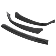 DURAFORCE FOR TESLA MODEL S 2016-2020 STP-STYLE CARBON FIBER LOOK FRONT BUMPER LIP SPOILER