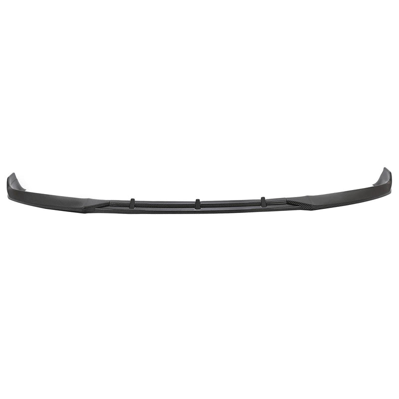 DURAFORCE FOR TESLA MODEL S 2016-2020 STP-STYLE CARBON FIBER LOOK FRONT BUMPER LIP SPOILER