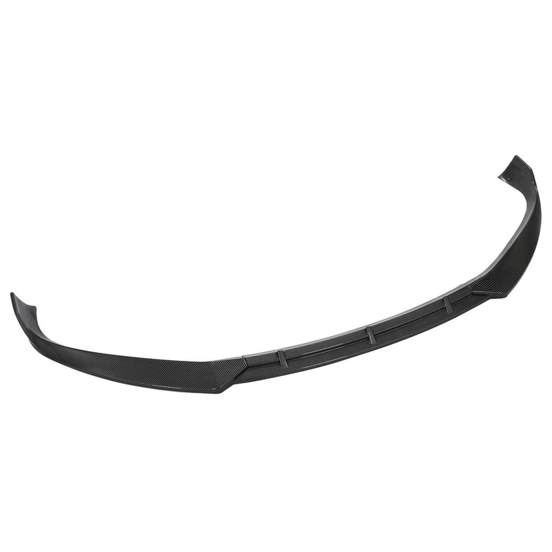 DURAFORCE FOR TESLA MODEL S 2016-2020 STP-STYLE CARBON FIBER LOOK FRONT BUMPER LIP SPOILER
