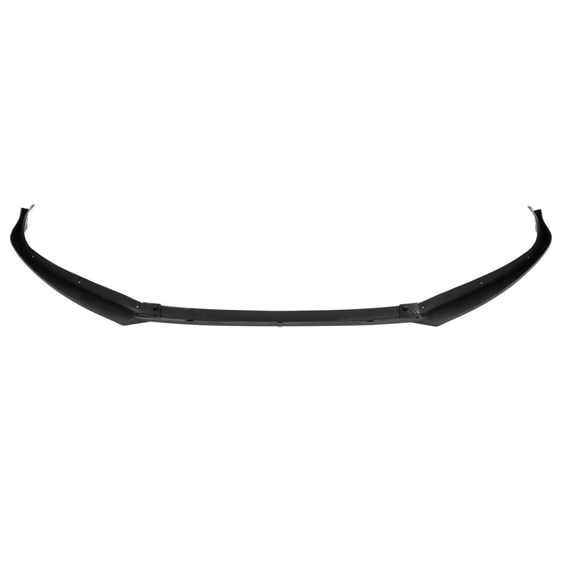 DURAFORCE FOR TESLA MODEL S 2016-2020 STP-STYLE CARBON FIBER LOOK FRONT BUMPER LIP SPOILER
