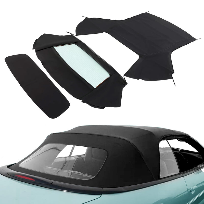 DURAFORCE Convertible Soft Top w/ Heated Glass Window For Chrysler Sebring 1996-2006