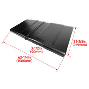 DURAFORCE Black ABS Hard Top Roof For 2009-2014 Polaris Ranger XP 800 Water-Resistant