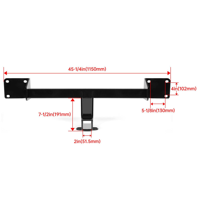 DURAFORCE Class 3 Trailer Tow Hitch 2" Receiver #76436 For Ford Bronco Sport 2021-2025