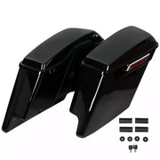 DURAFORCE 5" Stretched Extended Saddlebags Bag For Harley Davidson Road Street Glide 93-13