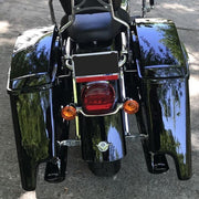DURAFORCE 5" Stretched Extended Saddlebags Bag For Harley Davidson Road Street Glide 93-13