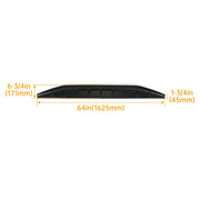 DURAFORCE Black ABS Rear Tailgate Top Wing Spoiler Fit For Ford F-150 F150 2015-2020