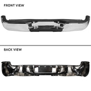 DURAFORCE Rear Chrome Step Bumper Assembly For Toyota Tacoma 2005-2015 Pickup TO1103113