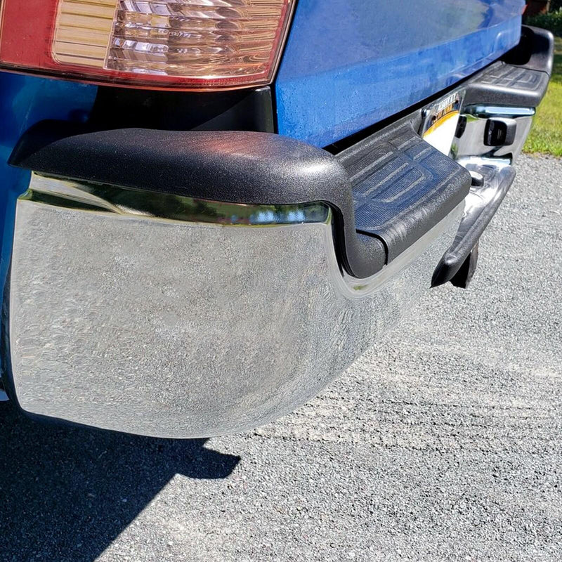 DURAFORCE Rear Chrome Step Bumper Assembly For Toyota Tacoma 2005-2015 Pickup TO1103113