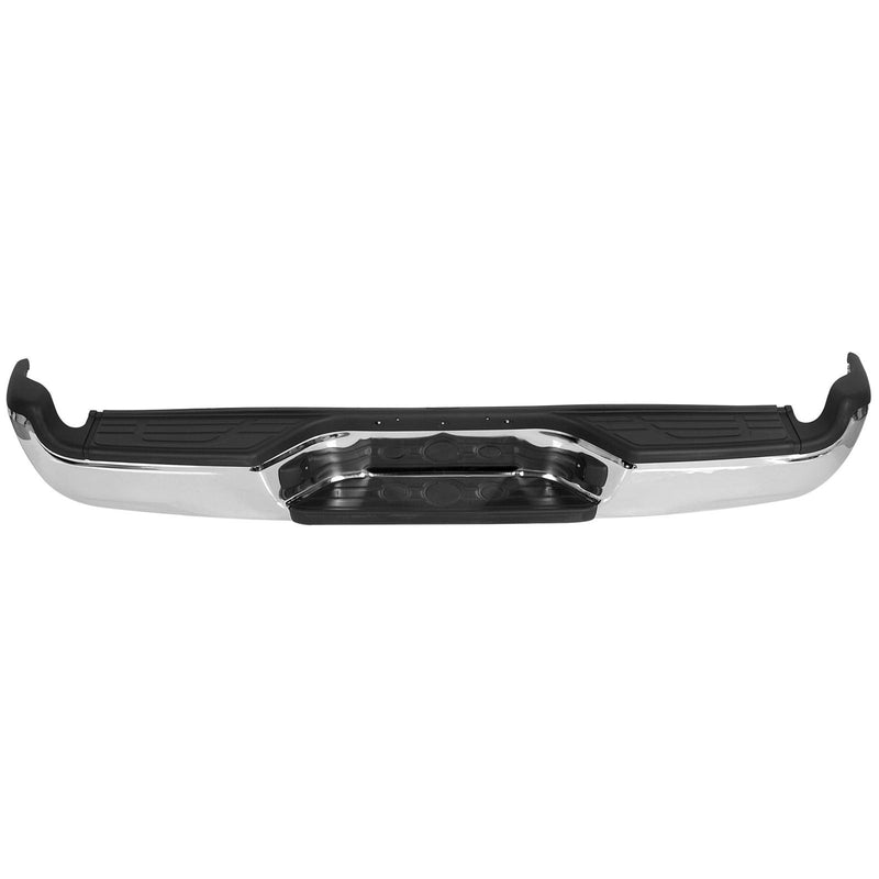 DURAFORCE Rear Chrome Step Bumper Assembly For Toyota Tacoma 2005-2015 Pickup TO1103113