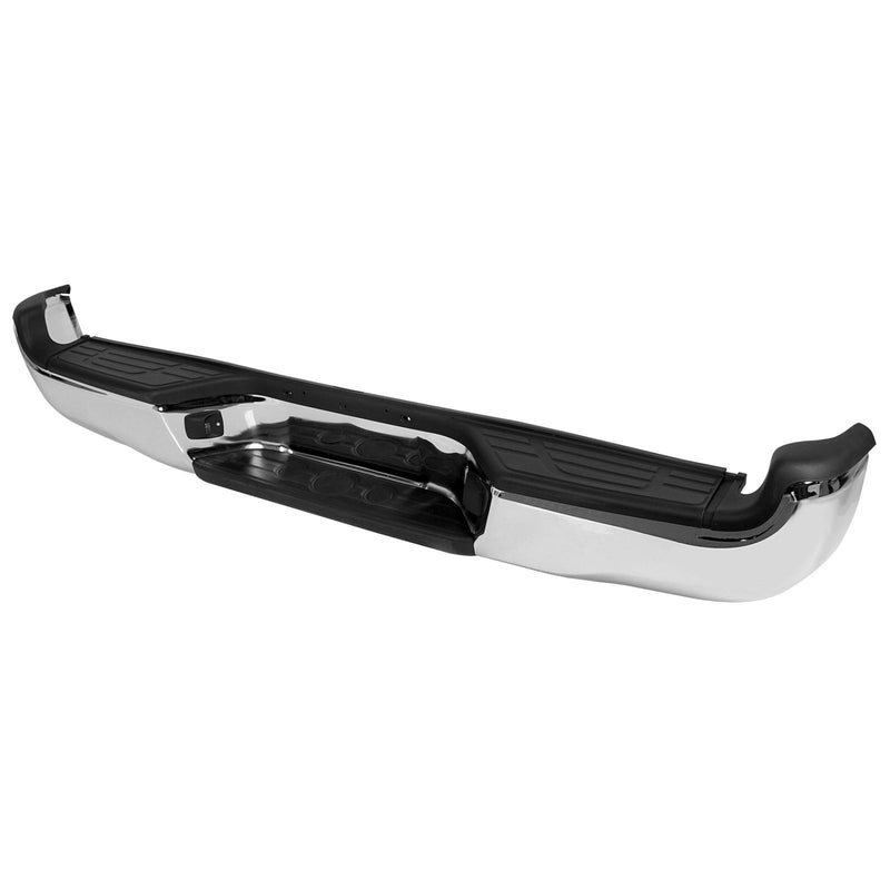 DURAFORCE Rear Chrome Step Bumper Assembly For Toyota Tacoma 2005-2015 Pickup TO1103113