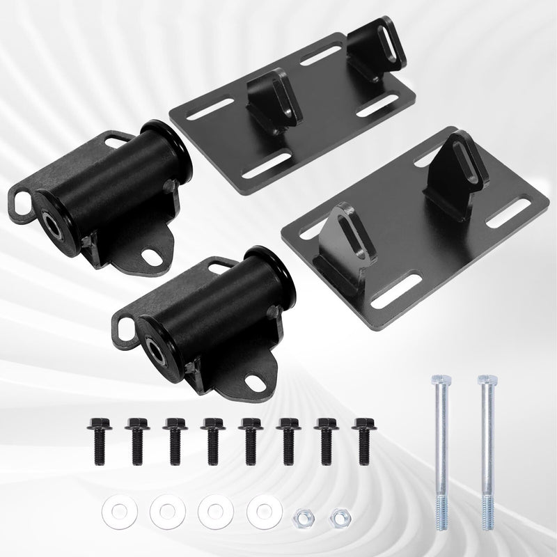DURAFORCE ENGINE MOUNT ADAPTER PLATES SWAP KIT FOR SONOMA S10 LSX LS1 LS2 LS 4.3L 14005KU