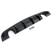 DURAFORCE Matte Black Rear Bumper Lip Lower Diffuser For Dodge Charger SRT V2 Style 12-14