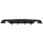 DURAFORCE Matte Black Rear Bumper Lip Lower Diffuser For Dodge Charger SRT V2 Style 12-14